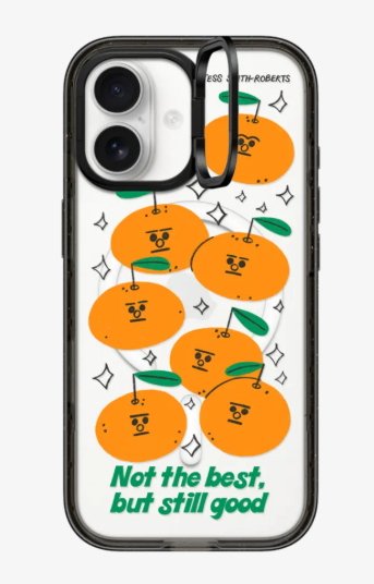 Not The Best iPhone Case by Tess Smith-Roberts